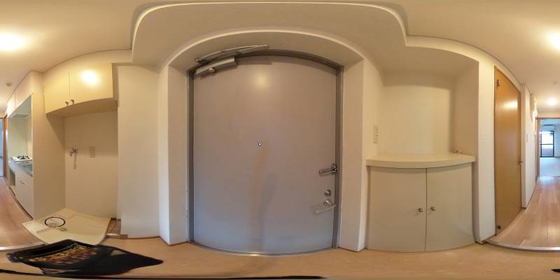 パノラマ画像玄関