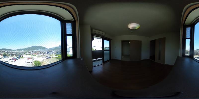 パノラマ画像リビング