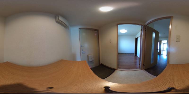 パノラマ画像玄関