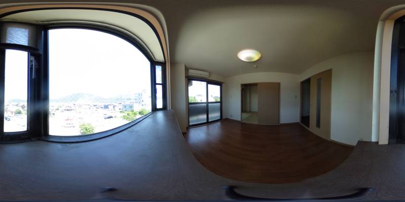 パノラマ画像リビング