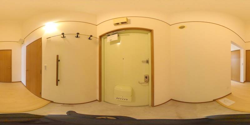 パノラマ画像玄関