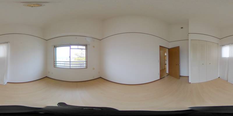 パノラマ画像洋室