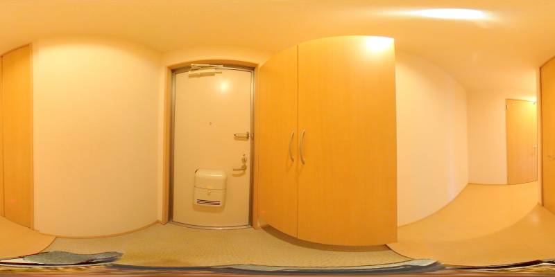 パノラマ画像玄関
