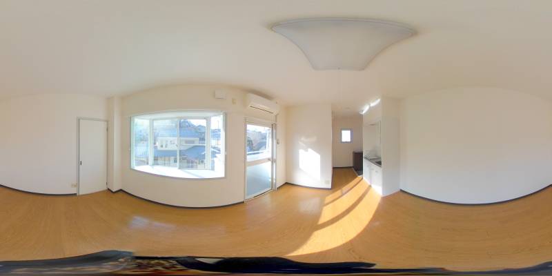 パノラマ画像洋室