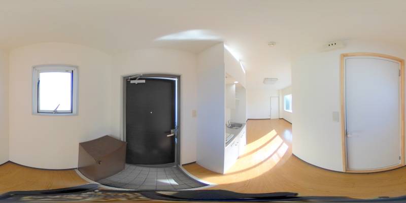 パノラマ画像玄関