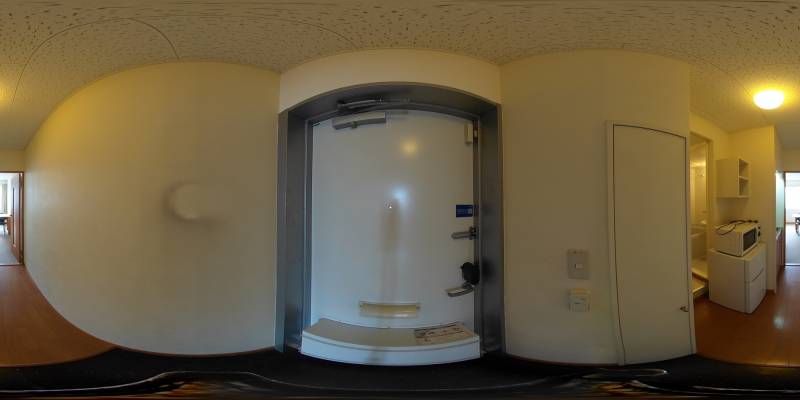 パノラマ画像玄関