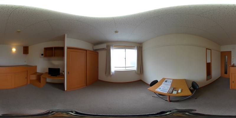 パノラマ画像洋室