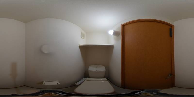 パノラマ画像トイレ