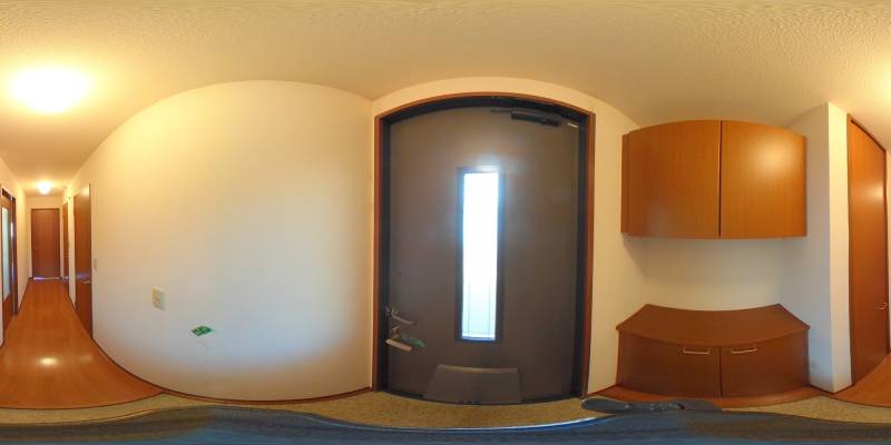 パノラマ画像玄関