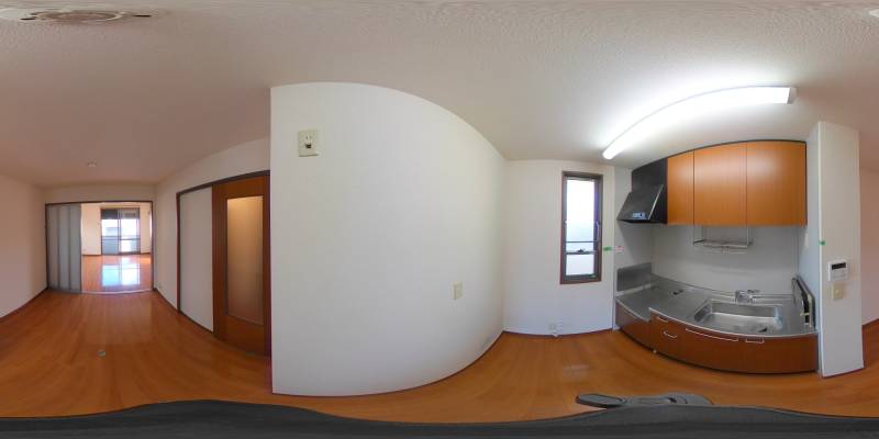 パノラマ画像キッチン