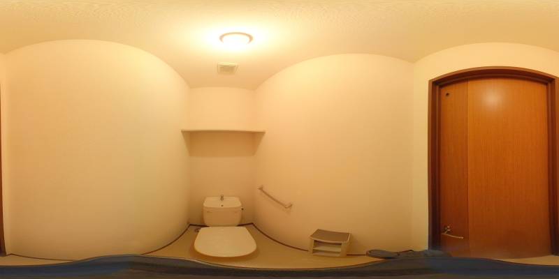 パノラマ画像トイレ