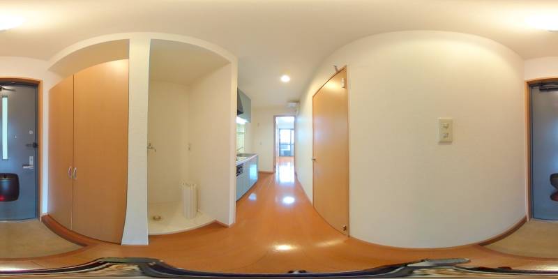 パノラマ画像玄関