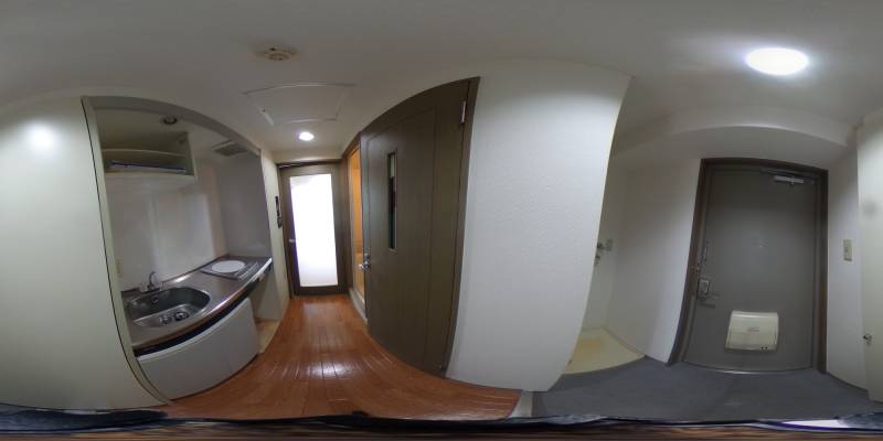 パノラマ画像玄関