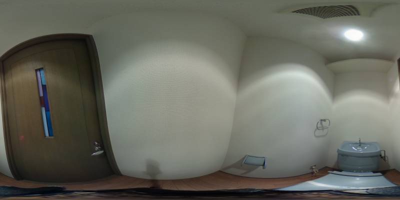 パノラマ画像トイレ