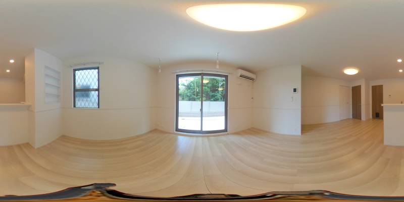 パノラマ画像リビング