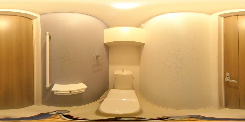 パノラマ画像トイレ