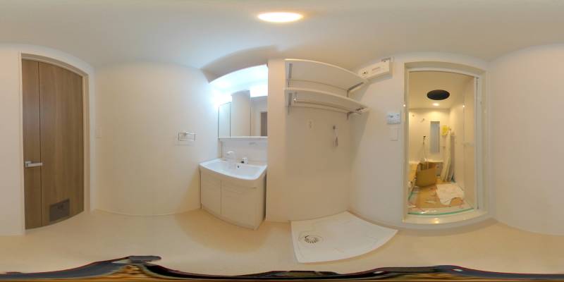 パノラマ画像洗面所