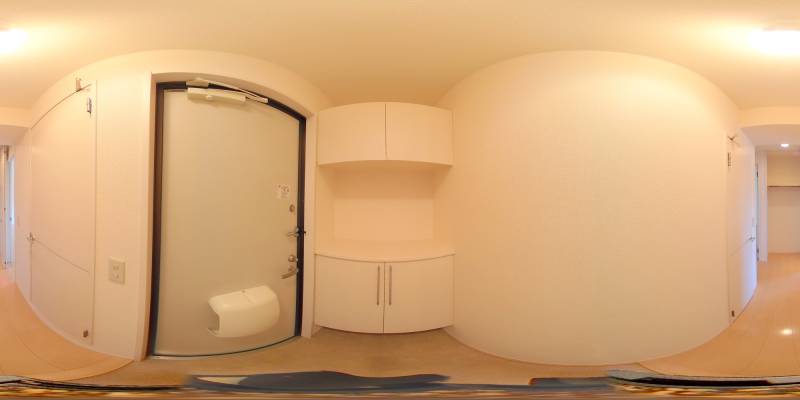 パノラマ画像玄関