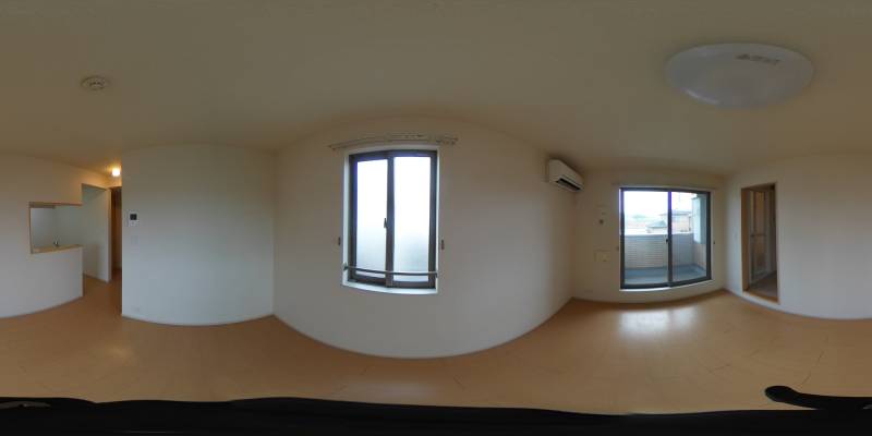 パノラマ画像リビング