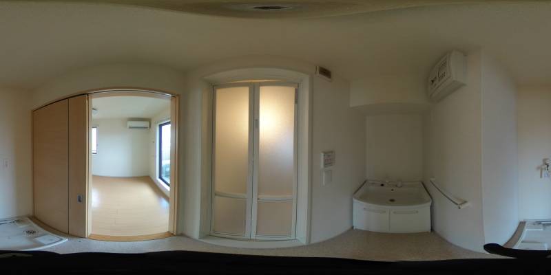 パノラマ画像洗面所