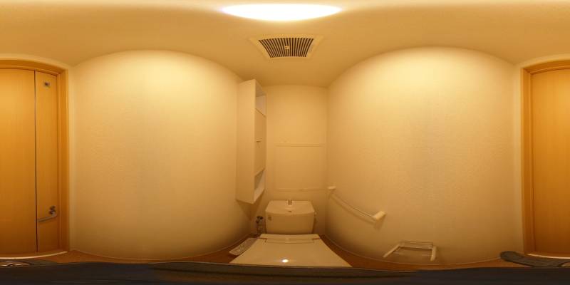 パノラマ画像トイレ