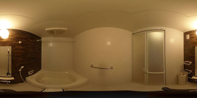 パノラマ画像バスルーム