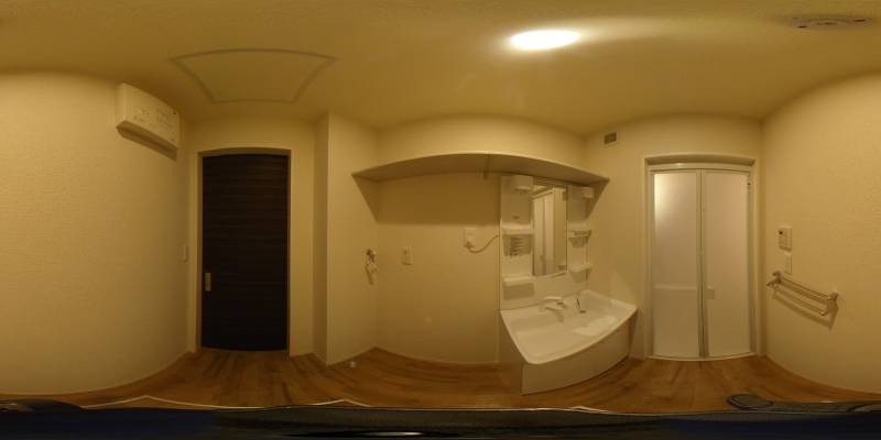 パノラマ画像洗面所