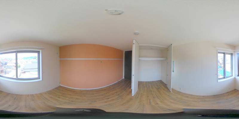 パノラマ画像洋室