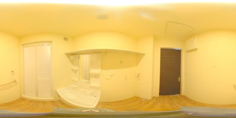 パノラマ画像洗面所