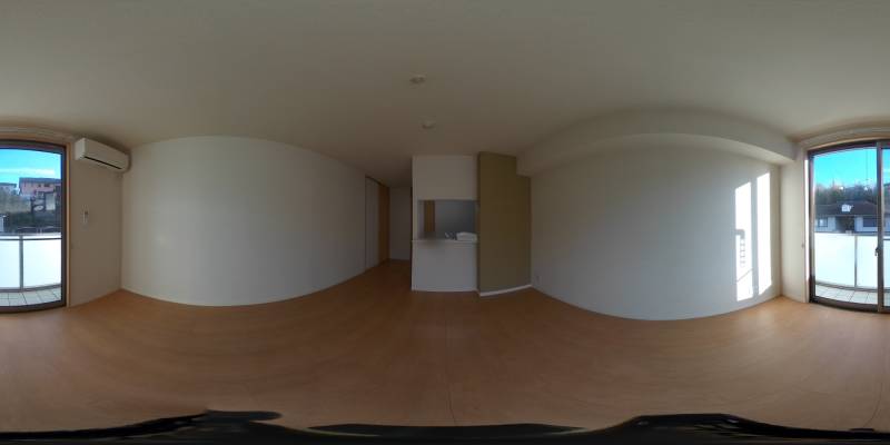 パノラマ画像リビング