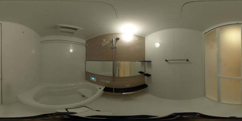 パノラマ画像バスルーム