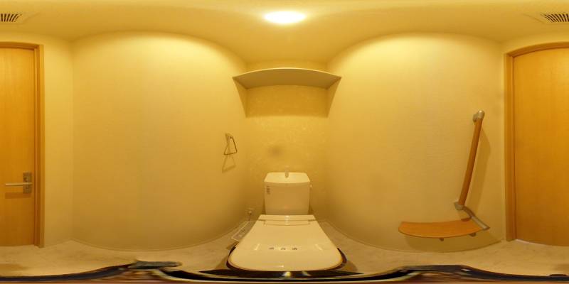 パノラマ画像トイレ