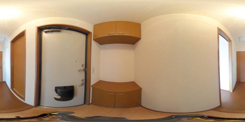 パノラマ画像玄関