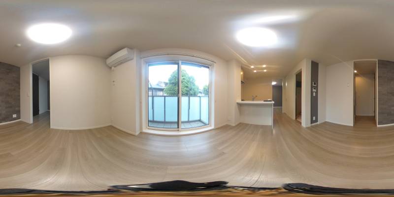 パノラマ画像リビング