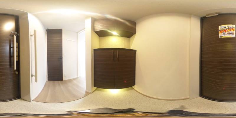 パノラマ画像玄関