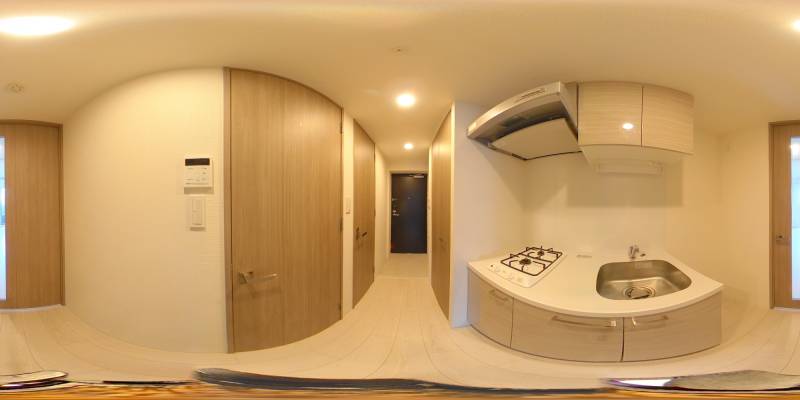 パノラマ画像キッチン