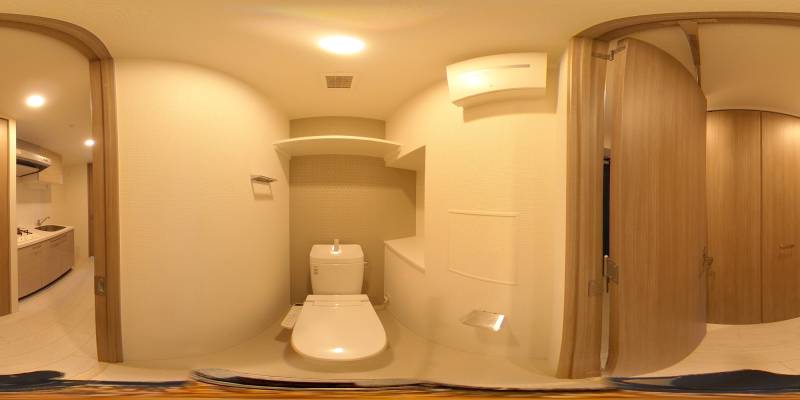 パノラマ画像トイレ