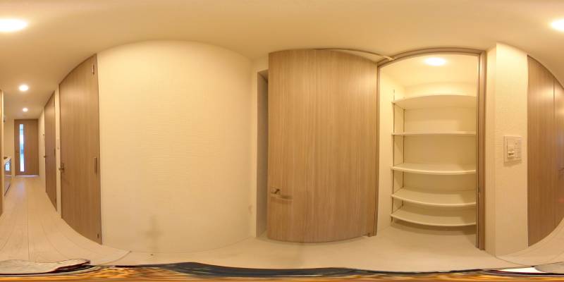 パノラマ画像玄関