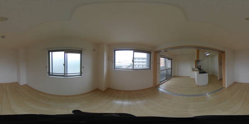 パノラマ画像リビング