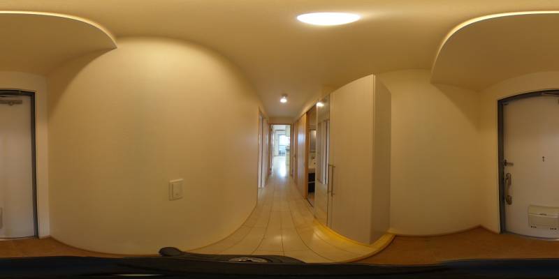 パノラマ画像玄関