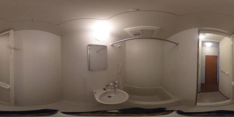 パノラマ画像バスルーム