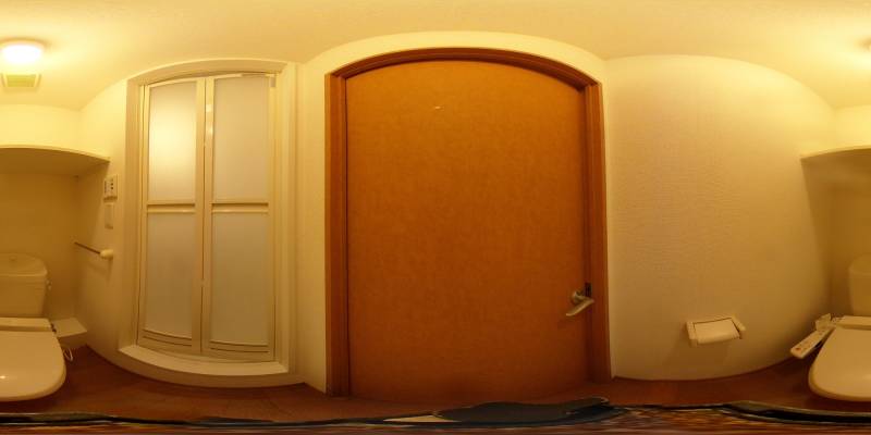 パノラマ画像トイレ