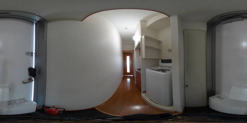 パノラマ画像玄関