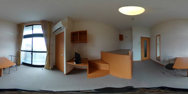 パノラマ画像洋室