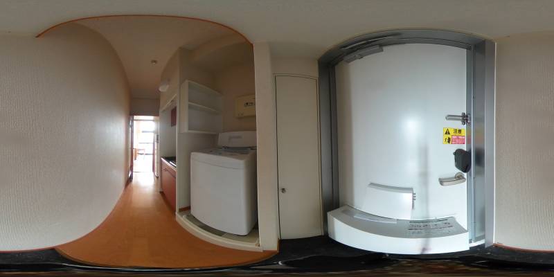 パノラマ画像玄関