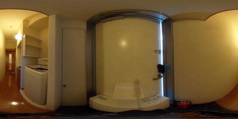 パノラマ画像玄関