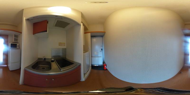 パノラマ画像キッチン