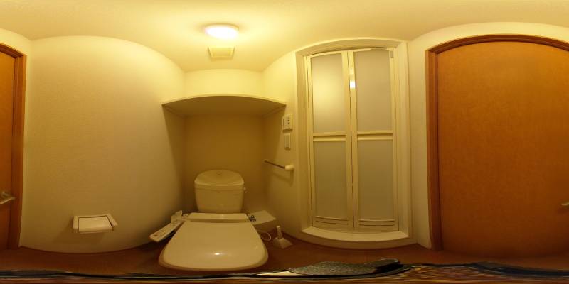 パノラマ画像トイレ