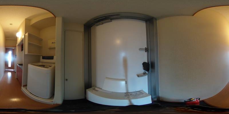 パノラマ画像玄関