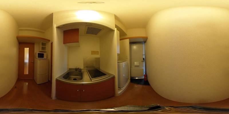 パノラマ画像キッチン